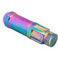 NRG 700 Series M12 X 1.25 Steel Lug Nut w/Dust Cap Cover Set 21 Pc w/Locks & Lock Socket - Neochrome - Racecraft Industries