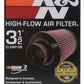 K&N Universal Rubber Filter 3 1/2inch ID FLG / 6inch Base / 4-5/8inch Top / 6inch Height - Racecraft Industries
