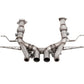 Corsa 23-24 Chevrolet Corvette C8 Z06 3in Valved Cat-Back Exhaust Muffler Delete Track Systemw/o Tip - Racecraft Industries