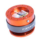 NRG Quick Release Gen 2.0 - Orange Body / Titanium Chrome Ring - Racecraft Industries