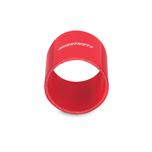 Mishimoto 3.0 Inch Red Straight Coupler - Racecraft Industries