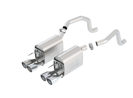 Borla 09-12 Chevy Corvette C6 Coupe/Convertible 6.2L 8cyl Aggressive ATAK Exhaust - Racecraft Industries