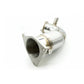Turbo XS 22-24 Subaru WRX 304SS Front Pipe w/High Flow Catalytic Converter (Front Section) - Racecraft Industries