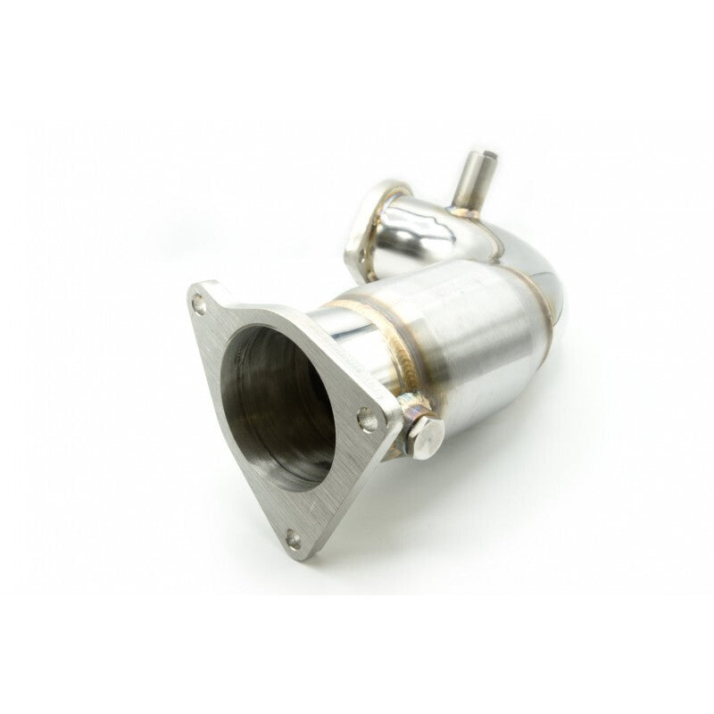 Turbo XS 22-24 Subaru WRX 304SS Front Pipe w/High Flow Catalytic Converter (Front Section) - Racecraft Industries