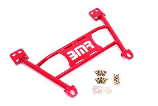 BMR 05-14 S197 Mustang Radiator Support Chassis Brace - Red - Racecraft Industries