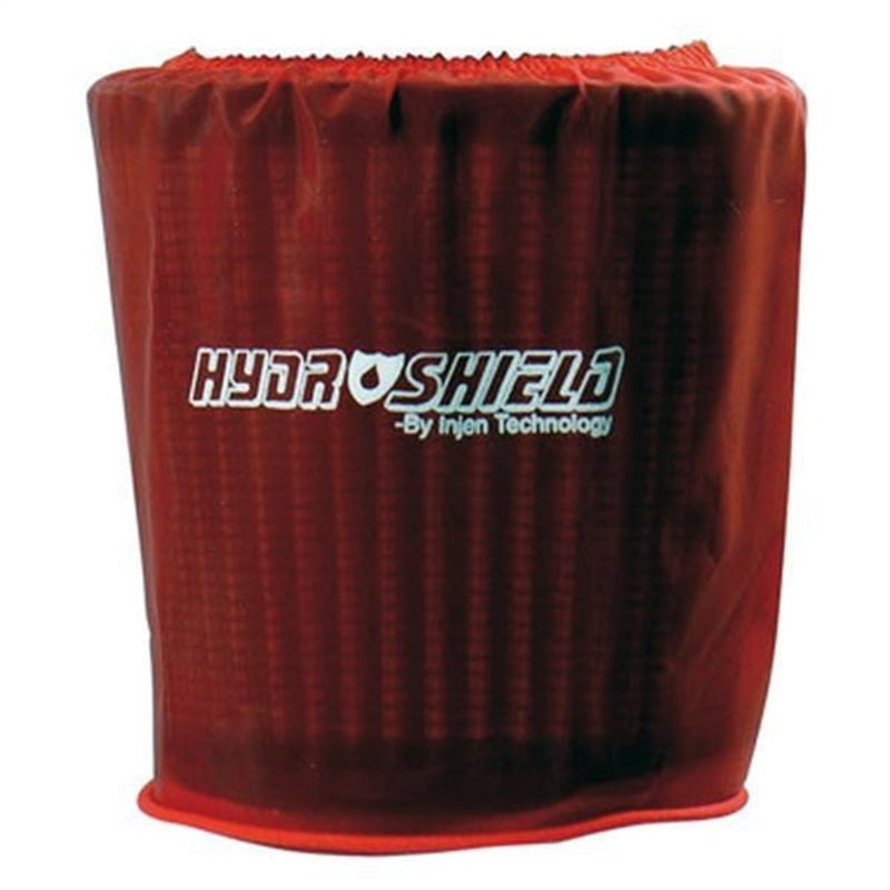 Injen Red Water Repellant Pre-Filter fits X-1010 X-1011 X-1017 X-1020 5in Base/5in Tall/4in Top - Racecraft Industries