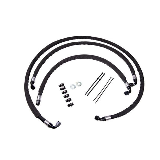 Fleece Performance 17-19 GM Duramax 2500/3500 Heavy Duty Transmission Cooler lines - Racecraft Industries