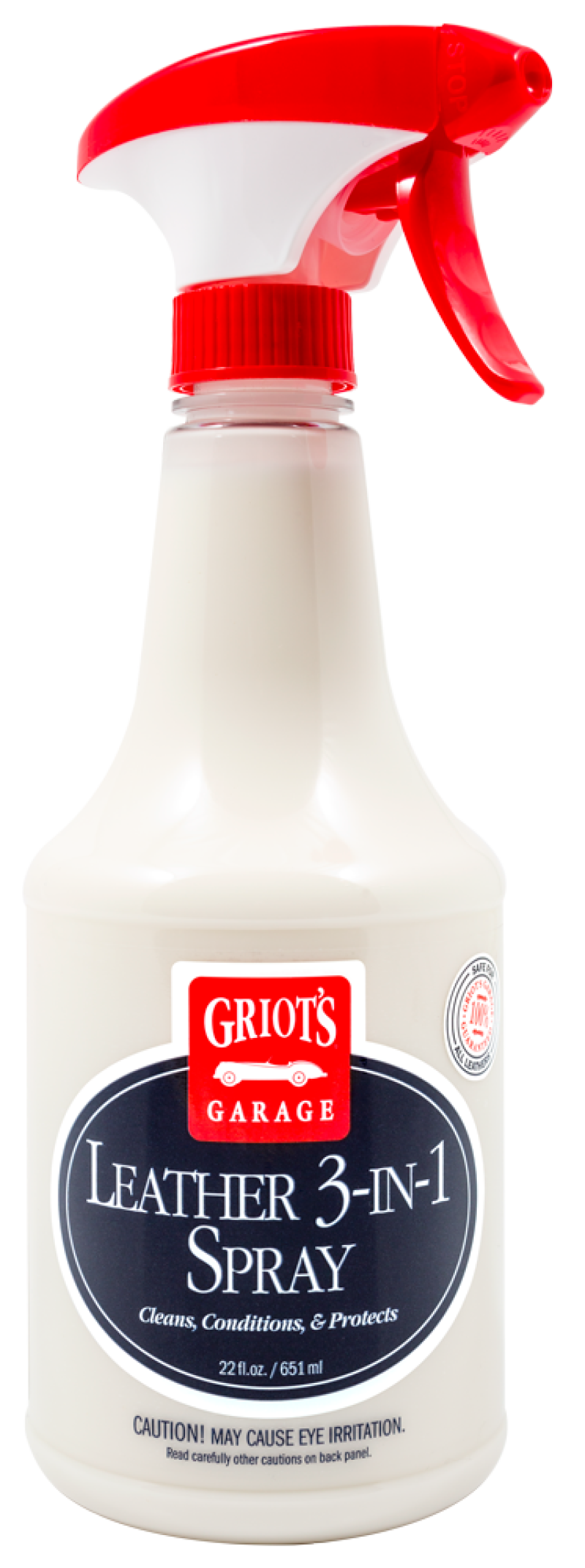 Griots Garage Leather 3-in-1 Spray - 22oz - Racecraft Industries
