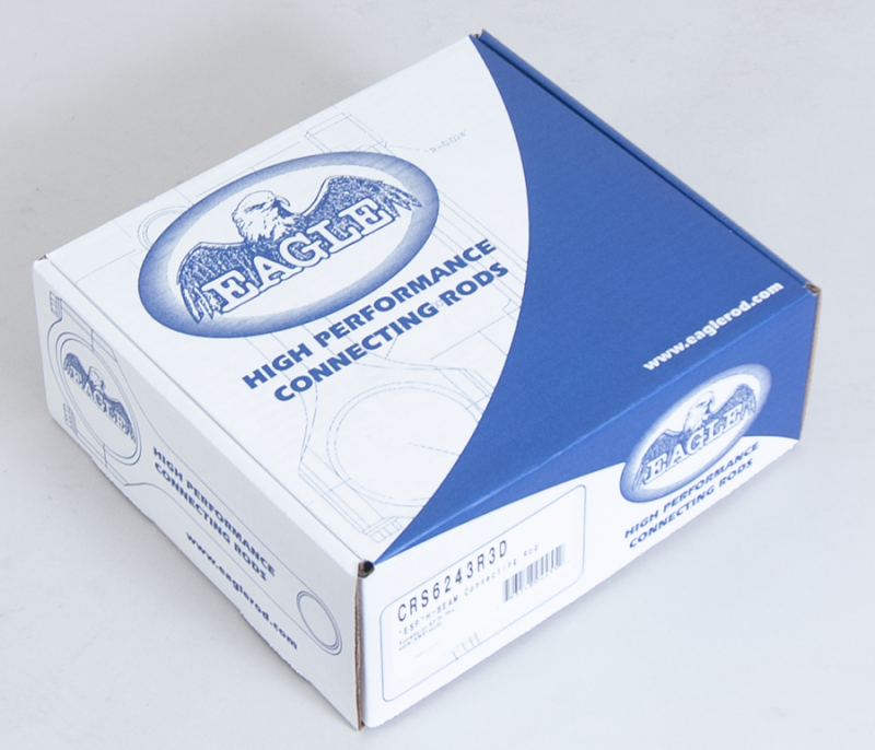 Eagle Chrysler 5.7/6.1L Hemi 6.243in 4340 H-Beam Connecting Rods w/ .984 Pin (Set of 8) - Racecraft Industries