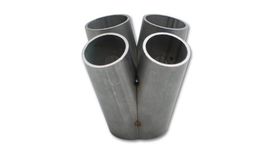 Vibrant 4 into 1 SS Turbo Mani Collector for All T4 in Flange 48mm Pipe OD 4.75in tall 78mmx64mm out - Racecraft Industries