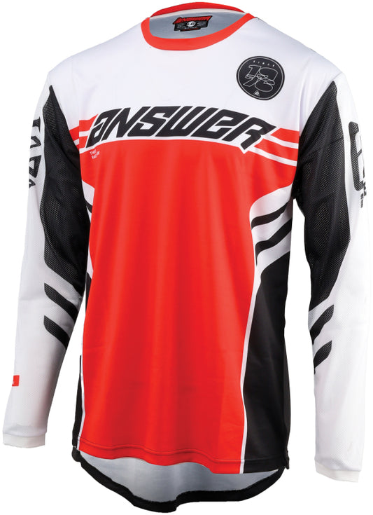 Answer 25 Arkon Nitrus Jersey Red/Black/White - Medium - Racecraft Industries