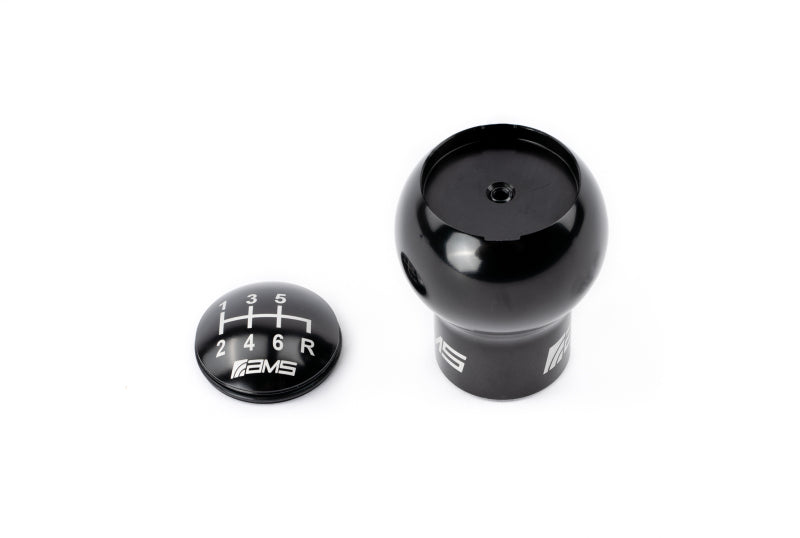 AMS Performance Subaru WRX/STi 6-Speed Billet Shift Knob (Incl Red, Black, & Gunmetal Cap) - Racecraft Industries