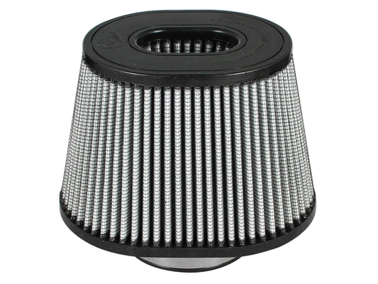 aFe MagnumFLOW Pro Dry S Air Filters 4F x (9x6-1/2)B x (6-3/4x5-1/2)T (INV) x 6-1/8 H in - Racecraft Industries