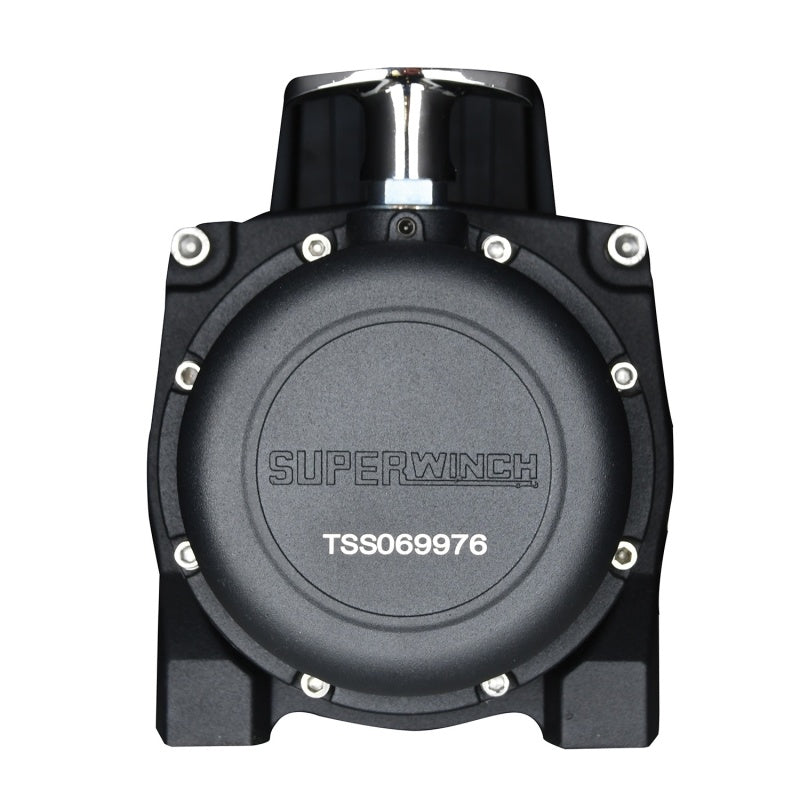 Superwinch 9500 LBS 12V DC 3/8in x 80ft Synthetic Rope Tiger Shark 9500 Winch - Racecraft Industries
