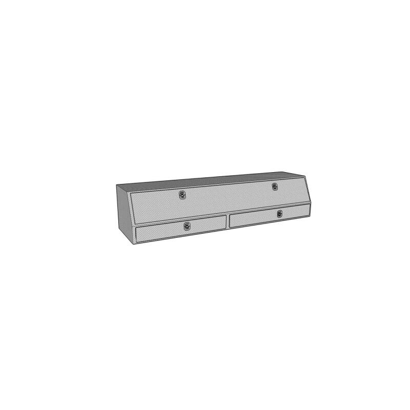 Westin/Brute Contractor TopSider 72in w/ Drawers & Doors - Aluminum - Racecraft Industries