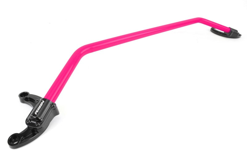 Perrin 02-07 Subaru Impreza (WRX/STi/RS/2.5i) / 04-08 Forester Front Strut Brace - Hyper Pink - Racecraft Industries