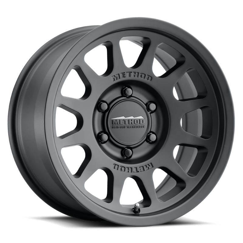 Method MR703 16x8 0mm Offset 6x5.5 106.25mm CB Matte Black Wheel - Racecraft Industries