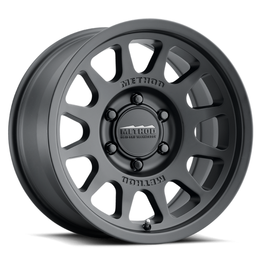 Method MR703 17x8.5 0mm Offset 6x5.5 106.25mm CB Matte Black Wheel - Racecraft Industries