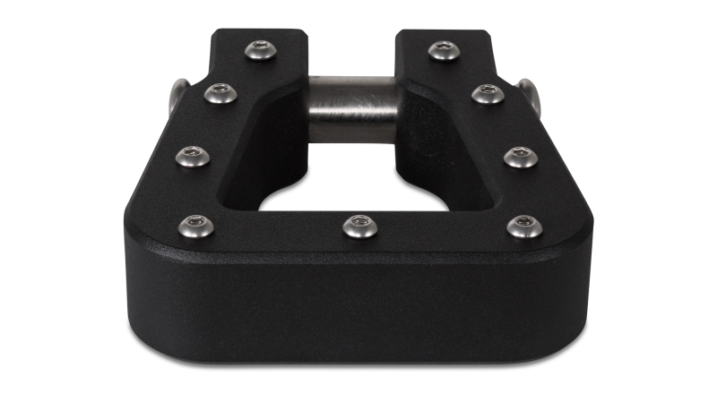 Body Armor 4x4 Mega D-Ring Black Single - Racecraft Industries