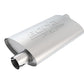 Borla Universal Pro-XS Oval 2.25in Inlet / Outlet Offset Notched Muffler - Racecraft Industries