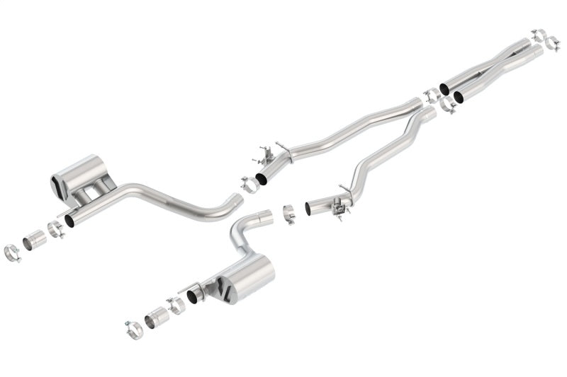 Borla 15-16 Dodge Challenger Hellcat 6.2L V8 ATAK w/ Valve Simulator CB Exhaust Factory Valance - Racecraft Industries
