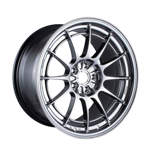 Enkei NT03+M 18x9.5 5x108 40mm Offset 72.6mm Bore Hyper Silver Wheel - Racecraft Industries