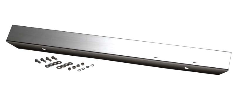 Kentrol 45-86 Jeep CJ 42 Inch Front Bumper Without Hole - Polished Silver - Racecraft Industries