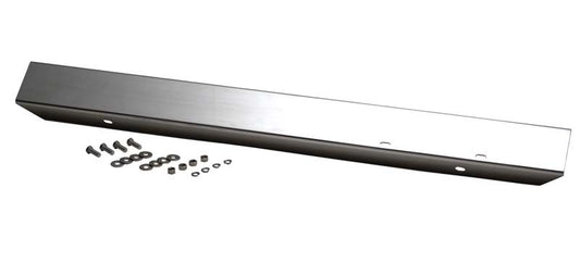 Kentrol 45-86 Jeep CJ 42 Inch Front Bumper Without Hole - Polished Silver - Racecraft Industries