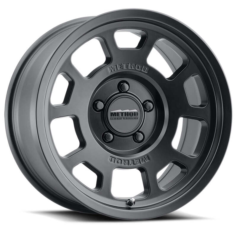 Method MR705 17x8.5 0mm Offset 6x5.5 106.25mm CB Matte Black Wheel - Racecraft Industries