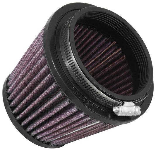 K&N Filter Universal Rubber Filter 3 1/2 inch Flange 5 inch Base 3 1/2 inch Top 4 inch Height - Racecraft Industries