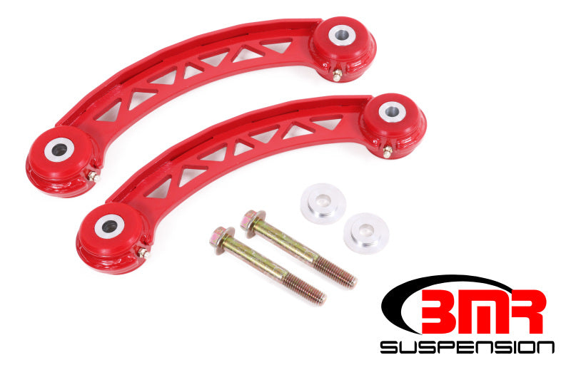 BMR 08-17 Challenger Non-Adj. Upper Trailing Arms (Polyurethane) - Red - Racecraft Industries