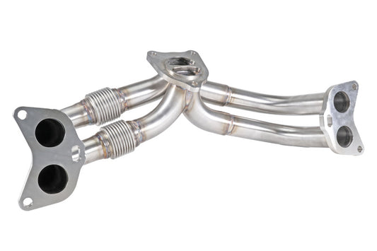 Perrin 22-24 Subaru WRX / 20-24 OBXT & Legacy XT / 19-24 Ascent Equal Length Header - Brushed SS - Racecraft Industries