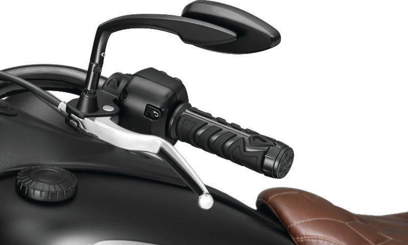 Kuryakyn Teardrop Mirrors Satin Black - Racecraft Industries