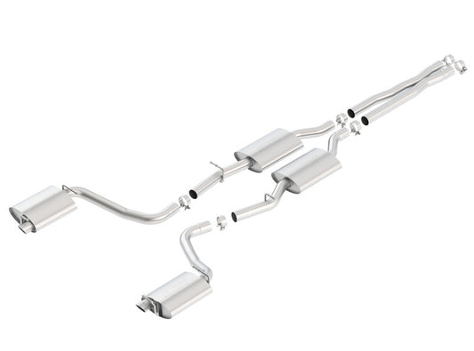 Borla 15-16 Dodge Charger R/T 5.7L No Tip Use Factory Valence Single Split Rear Exit S-Type Exhaust - Racecraft Industries