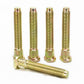 Wheel Mate Stud Conversion M14 x P1.25-M14 x P1.50 / 75mm L - Nickel Finish (QTY 20) - Racecraft Industries