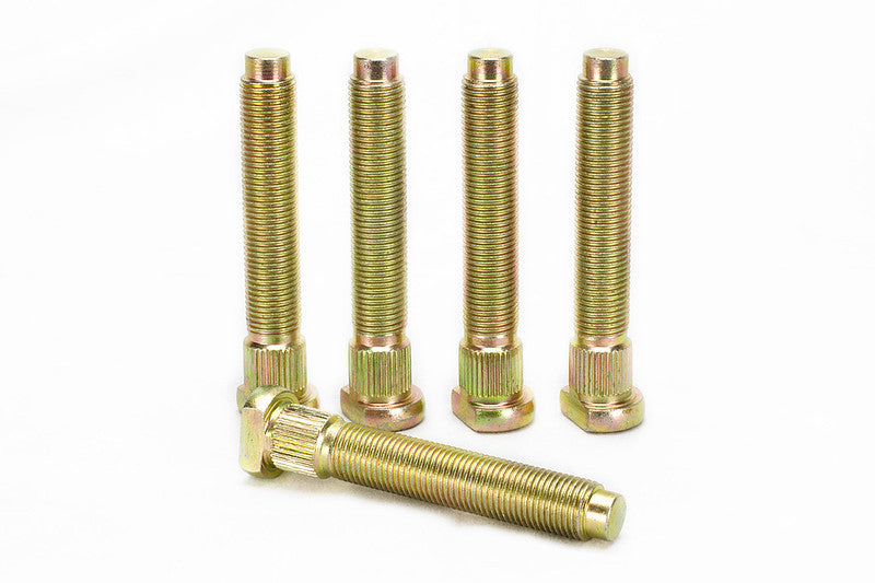 Wheel Mate Stud Conversion M14 x P1.25-M14 x P1.50 / 75mm L - Nickel Finish (QTY 20) - Racecraft Industries