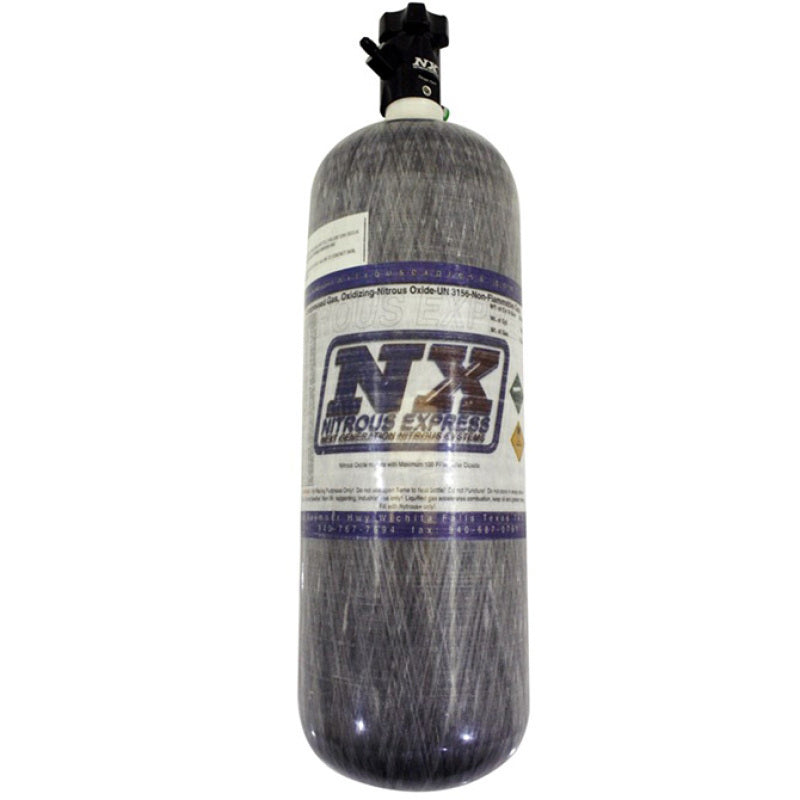 Nitrous Express Composite Bottle w/Lightning 500 Valve (6.79 Dia x 23.25 Tall) - Racecraft Industries