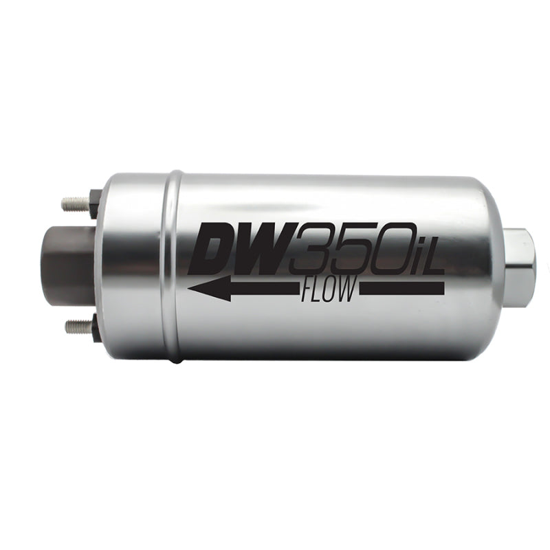 DeatschWerks 350 LPH DW350iL In-Line External Fuel Pump (No Bracket) - Racecraft Industries