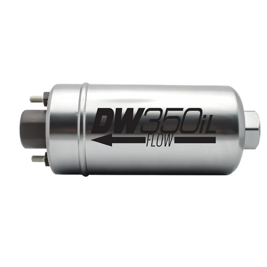 DeatschWerks 350 LPH DW350iL In-Line External Fuel Pump (No Bracket) - Racecraft Industries