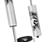 Fox 2.0 Performance Series 10.1in. Smooth Body R/R Shock Aluminum / Std Travel / Eyelet Ends - Black - Racecraft Industries
