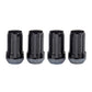 McGard SplineDrive Lug Nut (Cone Seat) M14X1.5 / 1.648in. Length (4-Pack) - Black (Req. Tool) - Racecraft Industries