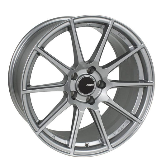 Enkei TS10 18x8 5x112 45mm Offset 72.6mm Bore Grey Wheel - Racecraft Industries