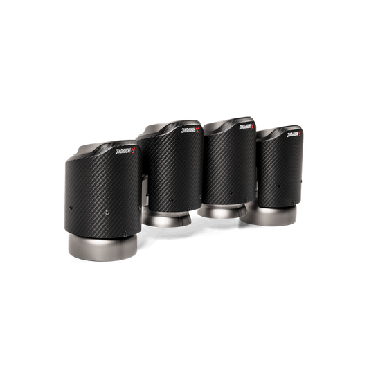Akrapovic 2020+ BMW X3 M/X3 M Competition (F97) Tail Pipe Set (Carbon) - Racecraft Industries