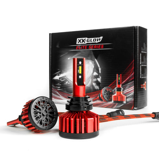 XK Glow H11/H8/H9 ELITE Series LED Headlight Kit - Racecraft Industries
