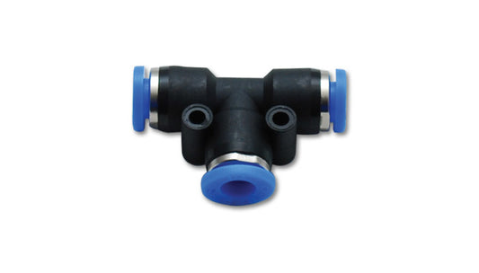 Vibrant Union inTin Pneumatic Vacuum Fitting - for use with 1/4in (6mm) OD tubing - Racecraft Industries