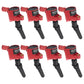 Edelbrock 98-08 Ford V8 4.6L-5.4L/V10 6.8L Coil-On-Plug (COP) - Set of 8 - Racecraft Industries