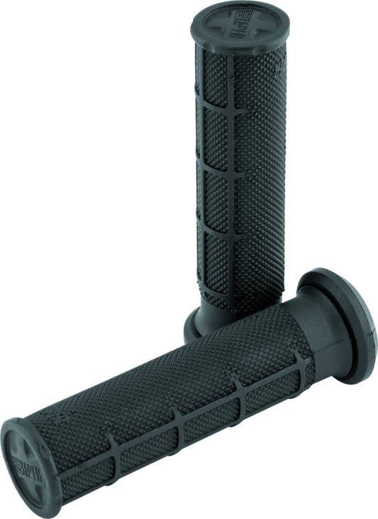 ProTaper 1/2 Waffle ATV Grips - Soft Black - Racecraft Industries