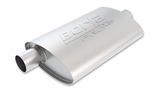 Borla Universal 2.25in Inlet/Outlet Oval Center/Offset 14in x 4in x 9.5in ProXS Muffler - Racecraft Industries