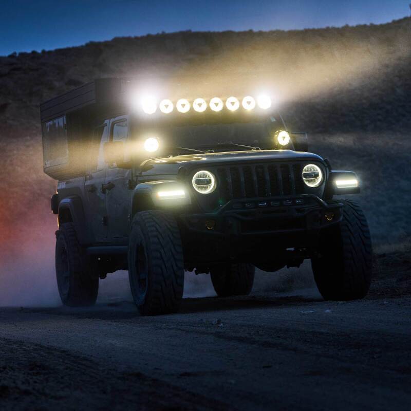 KC HiLiTES Gravity Titan LED Light Bar - 50in. (8-Light) - Racecraft Industries