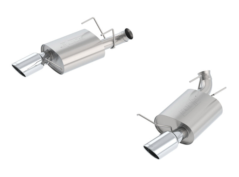 Borla 13-14 Mustang GT/Boss 302 5.0L V8 RWD Single Split Rr Exit S-Type Exhaust (rear section only) - Racecraft Industries
